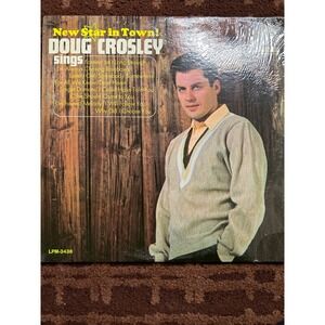 Doug Crosley Sings New Star in Town Vintage Vinyl‎ Record Album LPM 3436